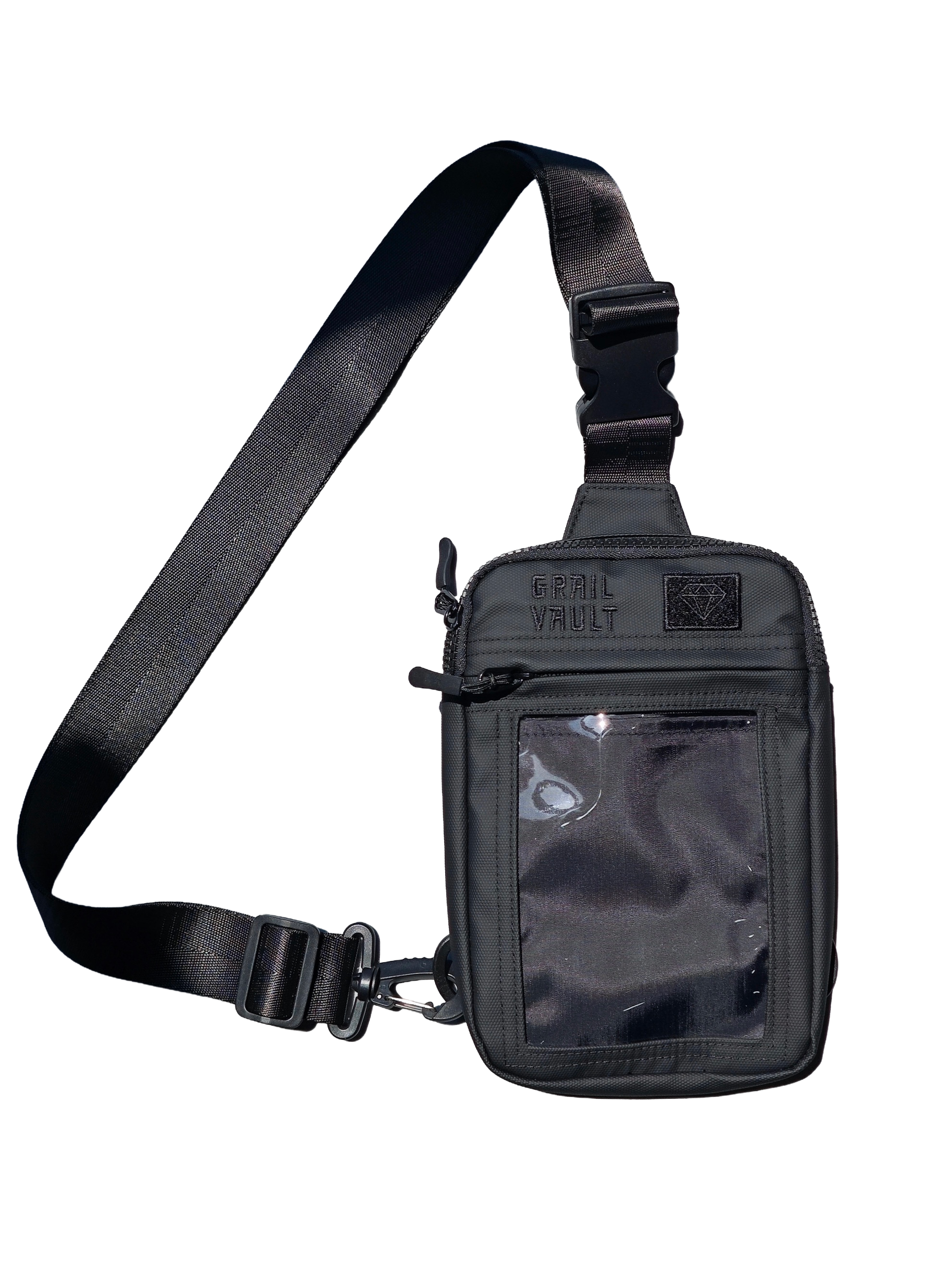 Grail Vault™  Graded Card Display Sling Bag (*Pre Order*, Late August Ship Date)