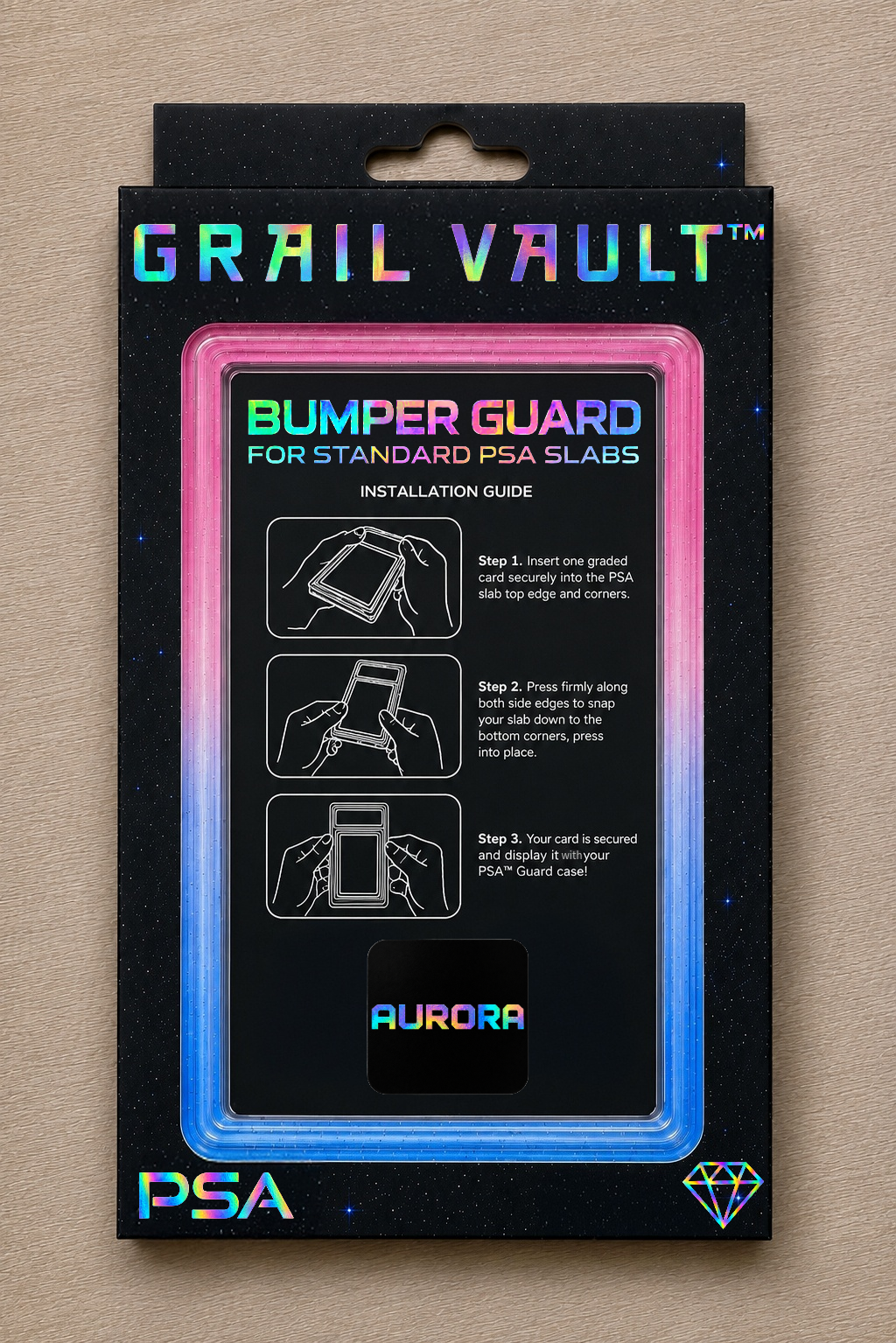Grail Vault Bumper Guard w/ Acrylic Back Plate